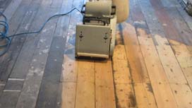 Sanding hardwood floor | Islington Floor Sanders